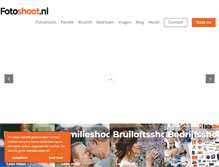 Tablet Screenshot of fotoshoot.nl